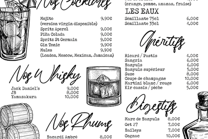 Tango Restaurant / Bar-Tapas Port-Vendres.