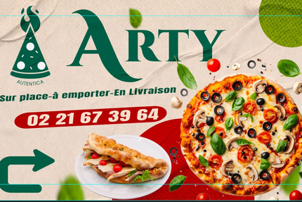 Arty pizza