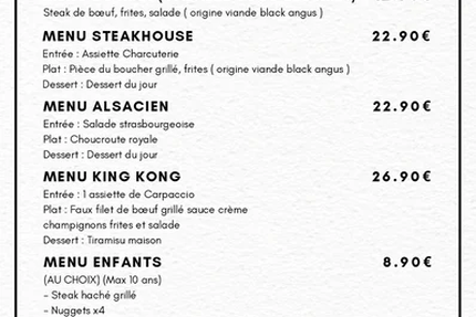 RESTAURANT DE LA GARE Bischwiller