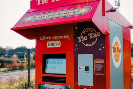 Distributeur Tic Tac Pizza à Douarnenez