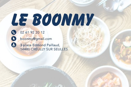 LE BOONMY - spécialités asiatiques
