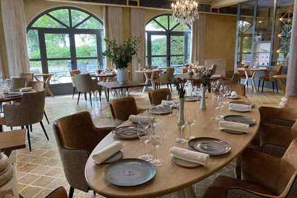 Restaurant Les Fresques une étoile Michelin depuis plus de 10 ans