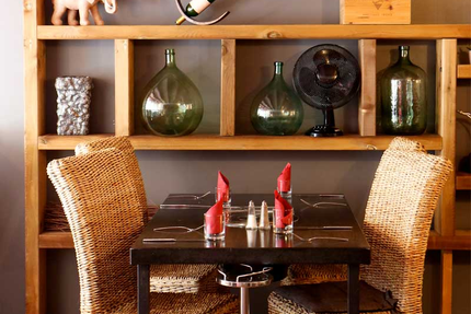 La table à plancha (La Grande Motte)