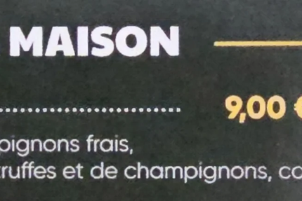 FATTO CASA chez Benoît