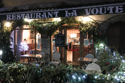 Restaurant la Voûte-Maître-Restaurateur