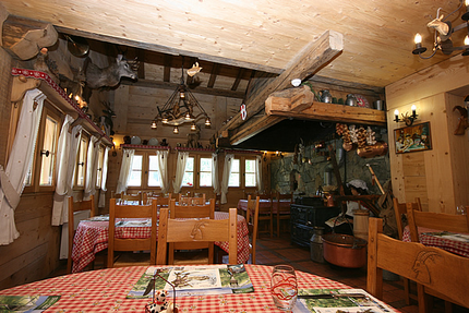 Restaurant Le Chalet de l'hotel Le Kandahar