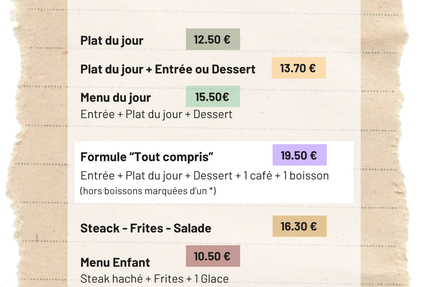 Restaurant Le Sinclair