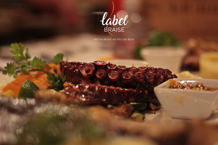 Restaurant Label Braise