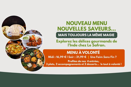 Le Safran - Restaurant Indien & Bar