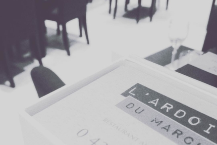 L' ardoise du marché