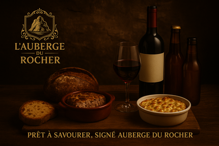 Restaurant Auberge du Rocher – Cuisine traditionnelle à Dontreix (Creuse)