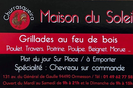 Restaurant Portugais - Maison du Soleil