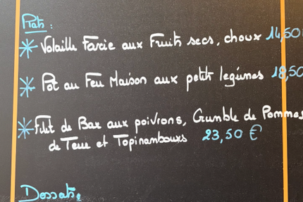 Le Bistrot du Bar à Quai