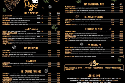 PIZZA PÉPÉ TELGRUC-SUR-MER