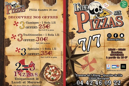 L'ïle Aux Pizzas Martigues