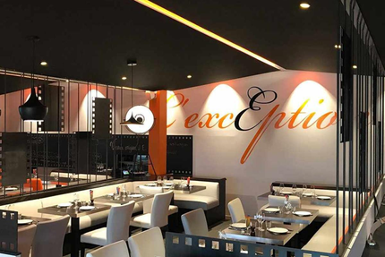 L'exception. Eleusis1. Restaurant..bar..brasserie...seminaires.