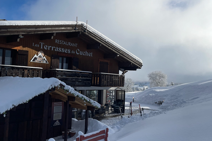 Les Terrasses du Cuchet - Vue Mont Blanc