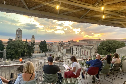 Restaurant Arles - Le Comptoir du Calendal - La Table du Calendal - Garden Café