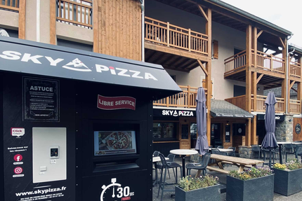 Sky Pizza Loudenvielle a emporter et distributeur 24h/24 et 7j/7