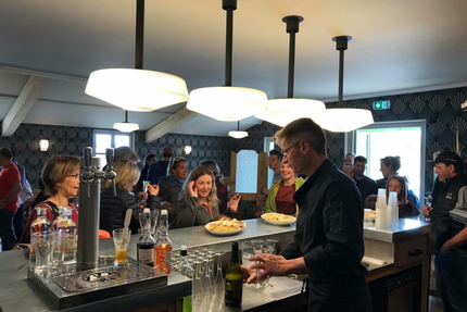 Ess'Folie Restaurant, au chateau d'Essalois, Chambles