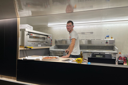 Chez Marcel's pizzas