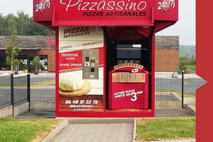 Pizzassino Bucquoy distributeur de pizzas