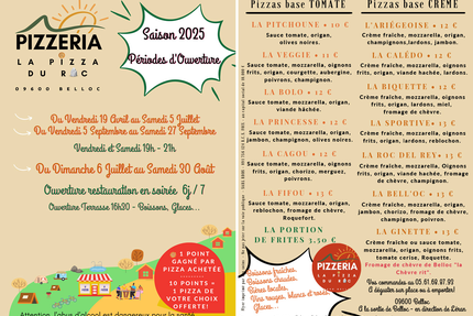 LA PIZZA DU ROC -CAMPING LE ROC DEL REY