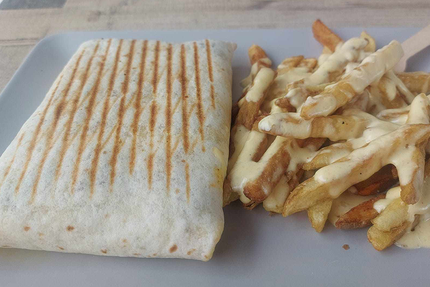 Lamp fall tacos restaurant