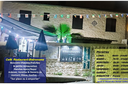 Café Restaurant-Bistronome LA PAUSE AMBROISIENNE