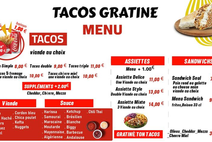 TACOS GRATINE