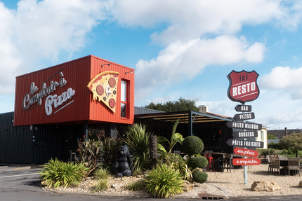 Le comptoir à pizza