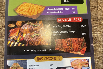 Le Bessierain Pizza-Kebab burger