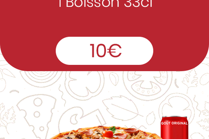 Pizza soleil l'authentique au feu de bois