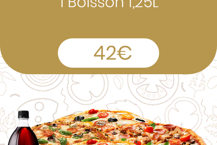 Pizza soleil l'authentique au feu de bois