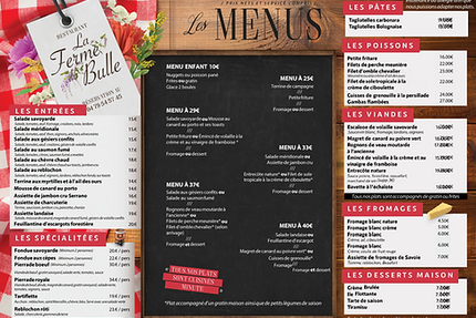 Restaurant La Ferme Du Bulle