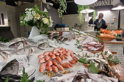 Poissonnerie des halles : Chez JF