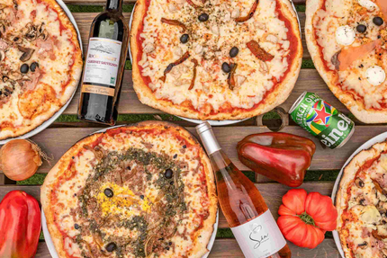 La pizza chez la vie