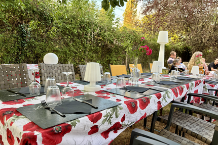 La table du jardin des abeilles
